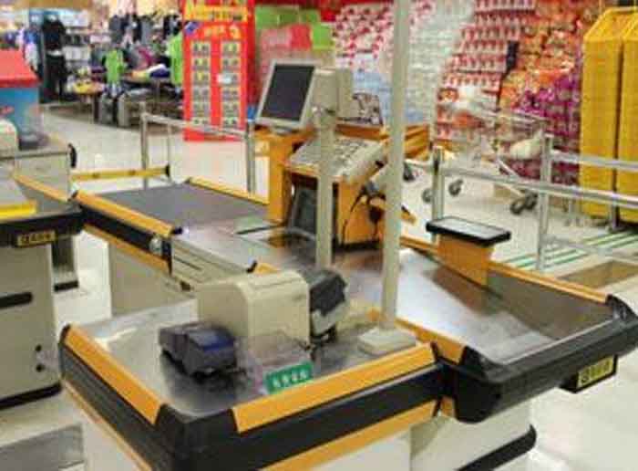 What are the material classifications of the cash counter？