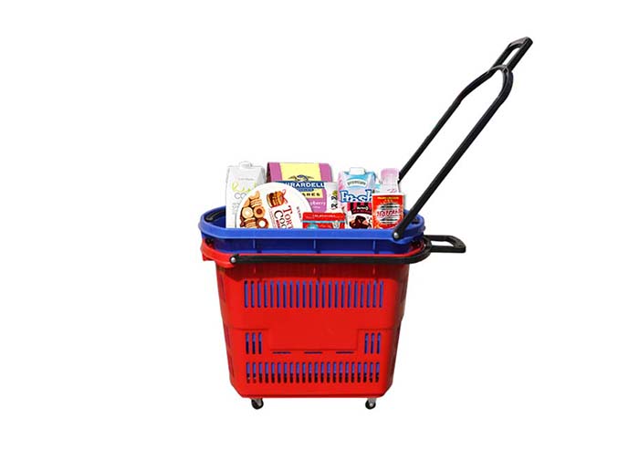 What are the small conveniences brought by a shopping basket?