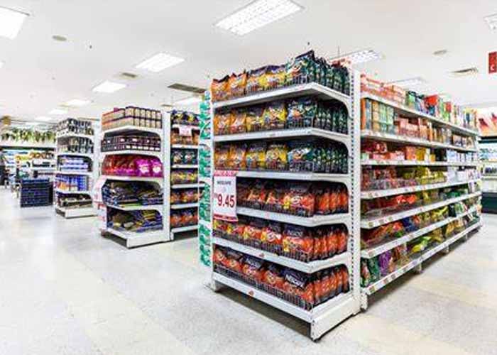 How to put goods on supermarket shelves