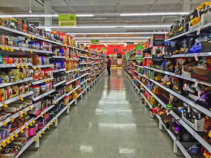 How to do well the supermarket shelves layout design of small supermarket
