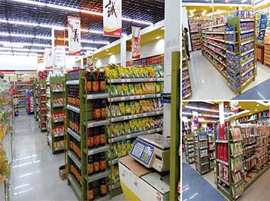 How to select supermarket shelves?