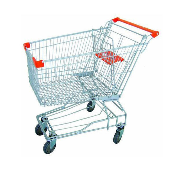 Asian style heavy duty shopping cart