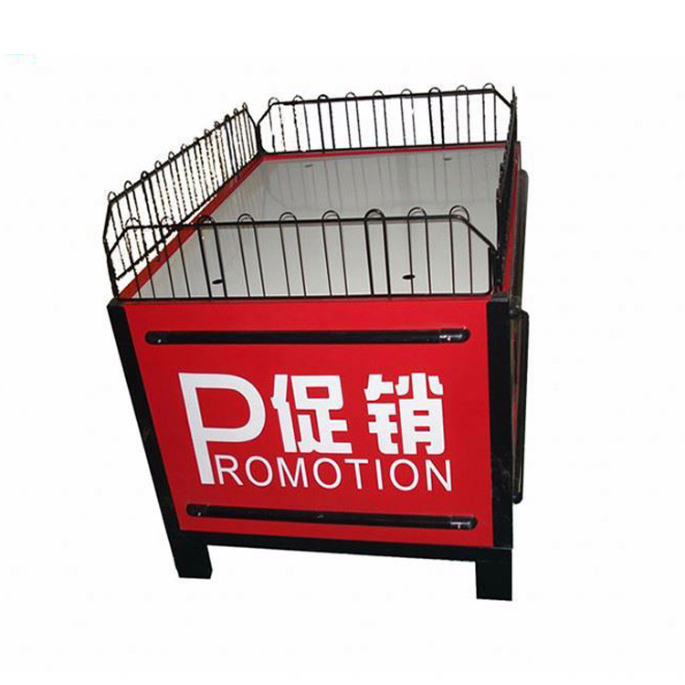 Large capacity supermarket exhibition booth promotion desk