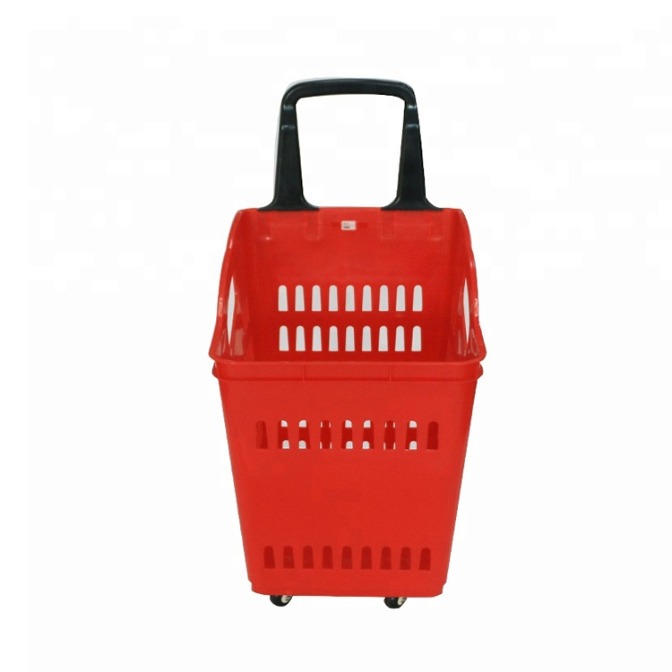 High standard supermarket shopping baskets with handle