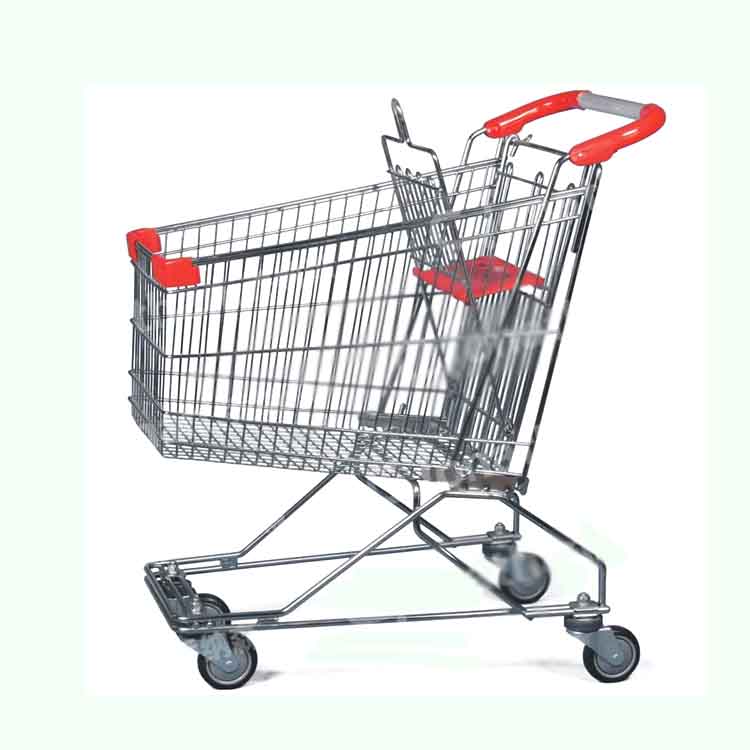 New design style supermarket shopping trolley