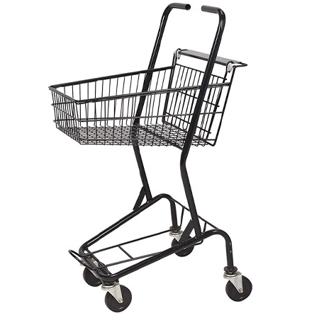Japanese style double-decker shopping cart