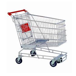 Australia style zinc shopping trolley