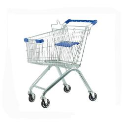 EU style 60L supermarket shopping cart