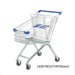 European style 80L supermarket cart