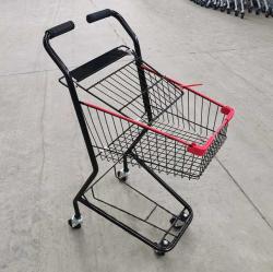 Japanese style double-decker shopping cart